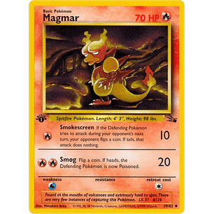 Magmar - 39/62 - Uncommon - Unlimited - MP