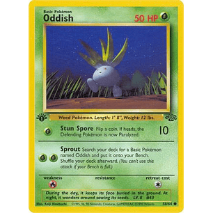 Oddish - 58/64 - Common - Unlimited