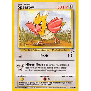 Spearow - 92/130 - Common