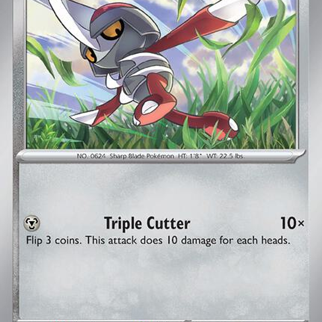 Pawniard - 148/197 - Obsidian Flames - Kingambit Illustration Collection 1