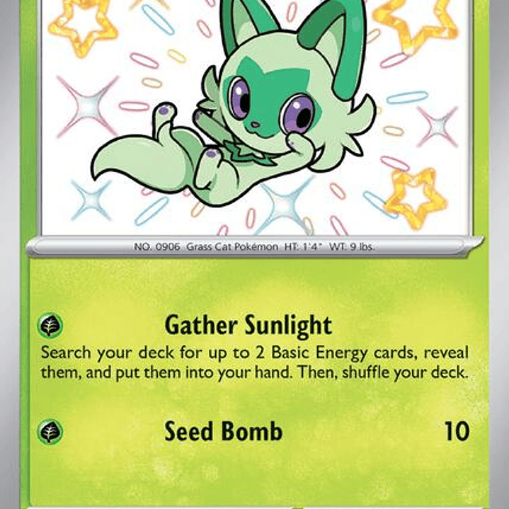 Sprigatito - 076 - Scarlet & Violet Promo Cards 1