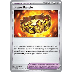 Brave Bangle - 080/086 - White Flare - Reverse Holofoil