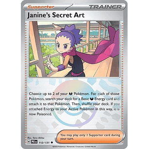 Janine's Secret Art - 112/131 (Poke Ball Pattern) - Prismatic Evolutions