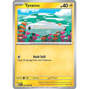 Tynamo - 030/086 - Black Bolt - Reverse Holofoil