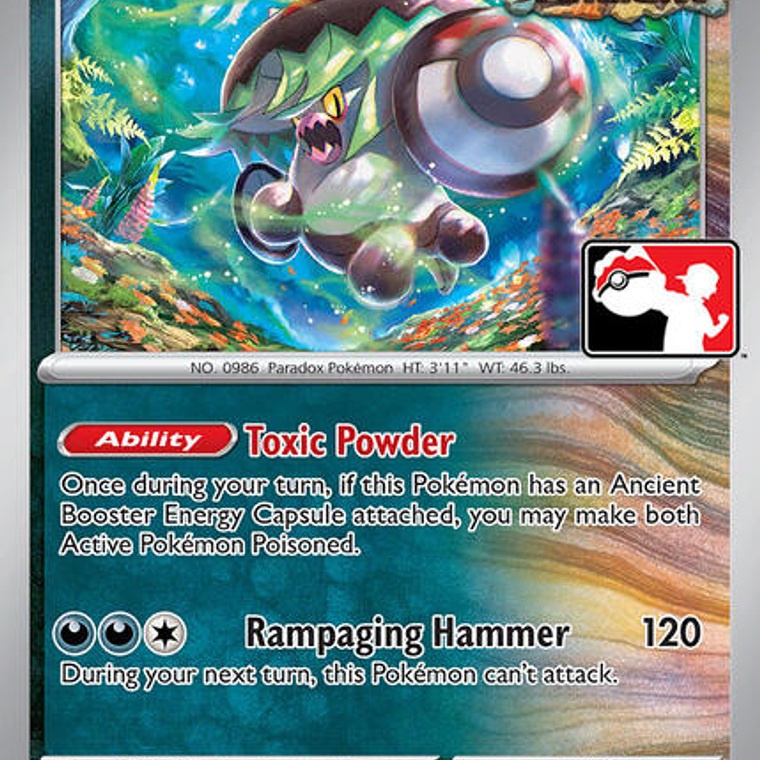 Brute Bonnet - 123/182 - Prize Pack Series Cards 1