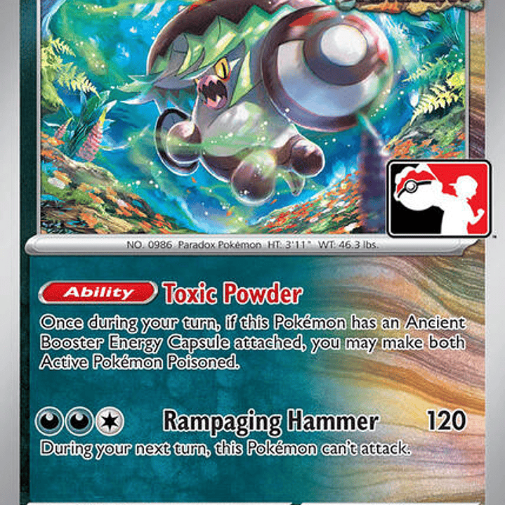 Brute Bonnet - 123/182 - Prize Pack Series Cards 1