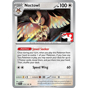 Noctowl - 115/142 - Prize Pack Series Cards - Holofoil