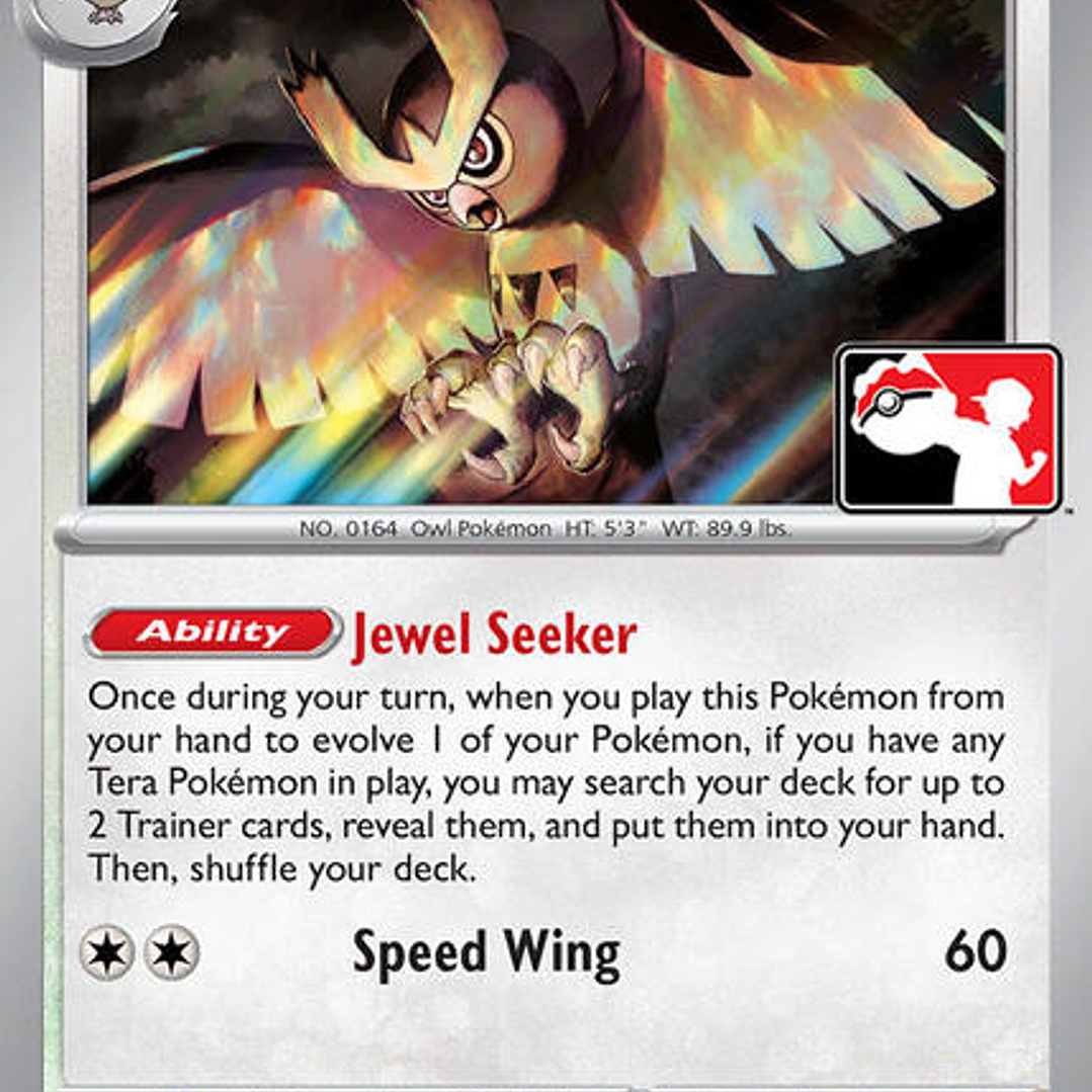 Noctowl - 115/142 - Prize Pack Series Cards - Holofoil 1
