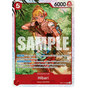 011010 OP11-010 Hibari Play set