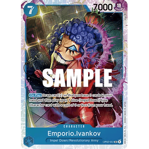 002051 OP02-051 Emporio.Ivankov (051) Play set