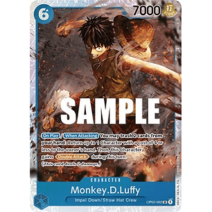 002062 OP02-062 Monkey.D.Luffy (062) Play set