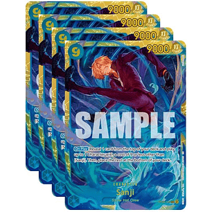 PREVENTA 006119 OP06-119 Sanji (Reprint) PLAY SET (30 Enero)