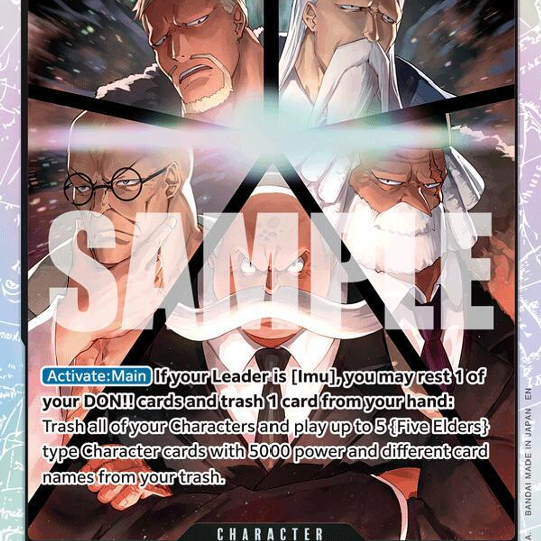 013082 OP13-082 Five Elders 1