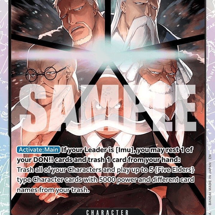 013082 OP13-082 Five Elders 1