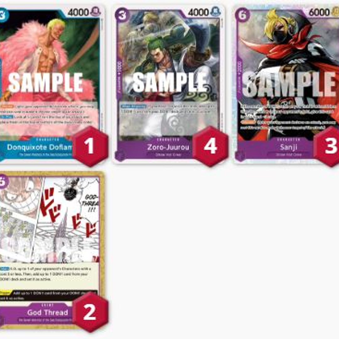 BASE UP LUFFY: 29 CARTAS + LÍDER (05/01 - 11/01) 1