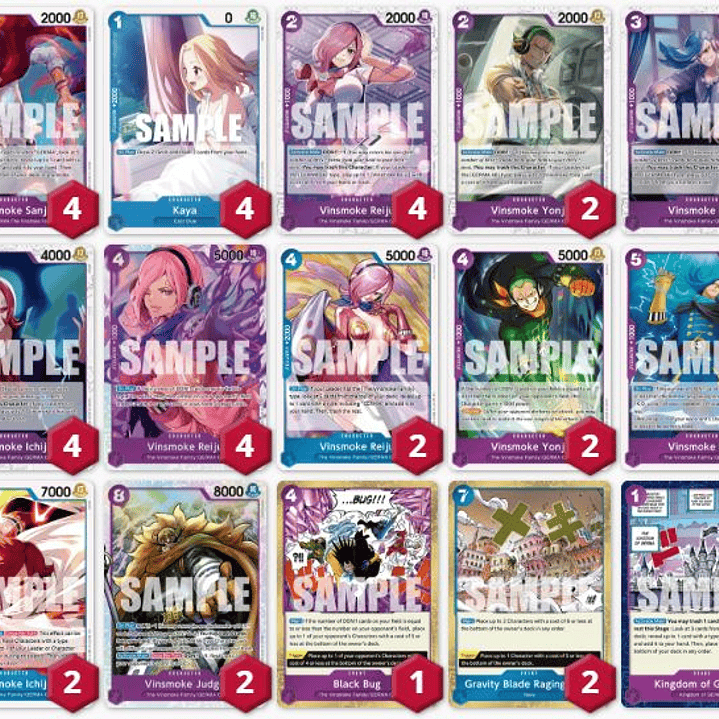 DECK REIJU: 50 CARTAS + LÍDER (05/01 - 11/01) 1