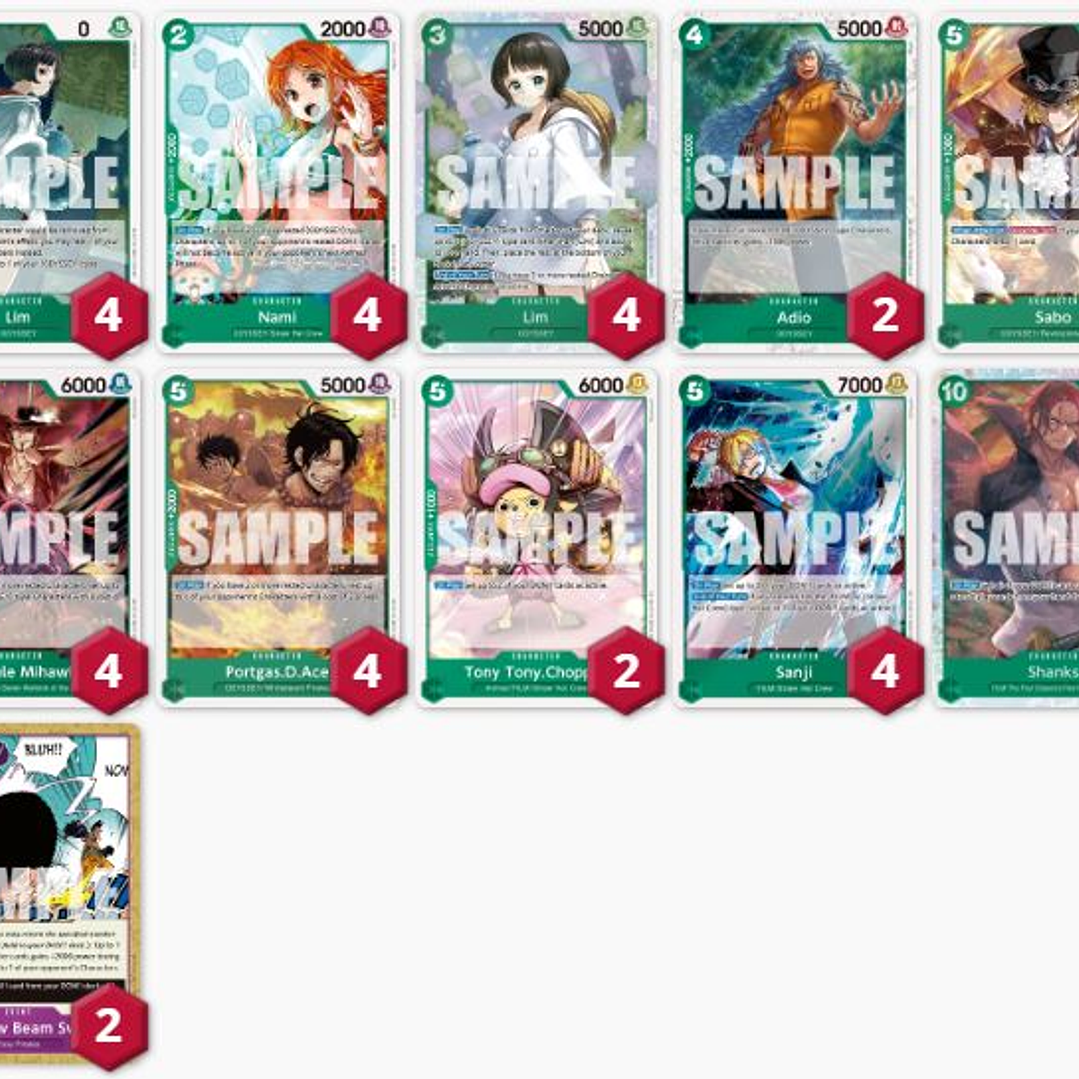 DECK LIM: 50 CARTAS + LÍDER (05/01 - 11/01) 1