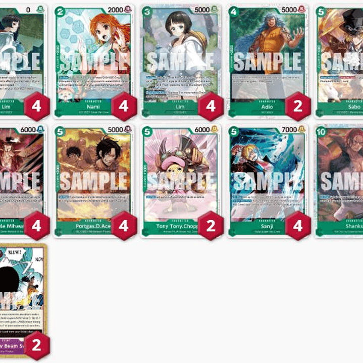 DECK LIM: 50 CARTAS + LÍDER (05/01 - 11/01) 1