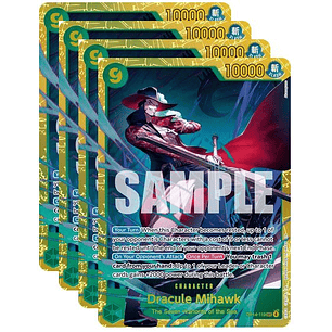 PREVENTA 014119 OP14-119 Dracule Mihawk PLAY SET (20-27 Febrero) Solo Transferencia
