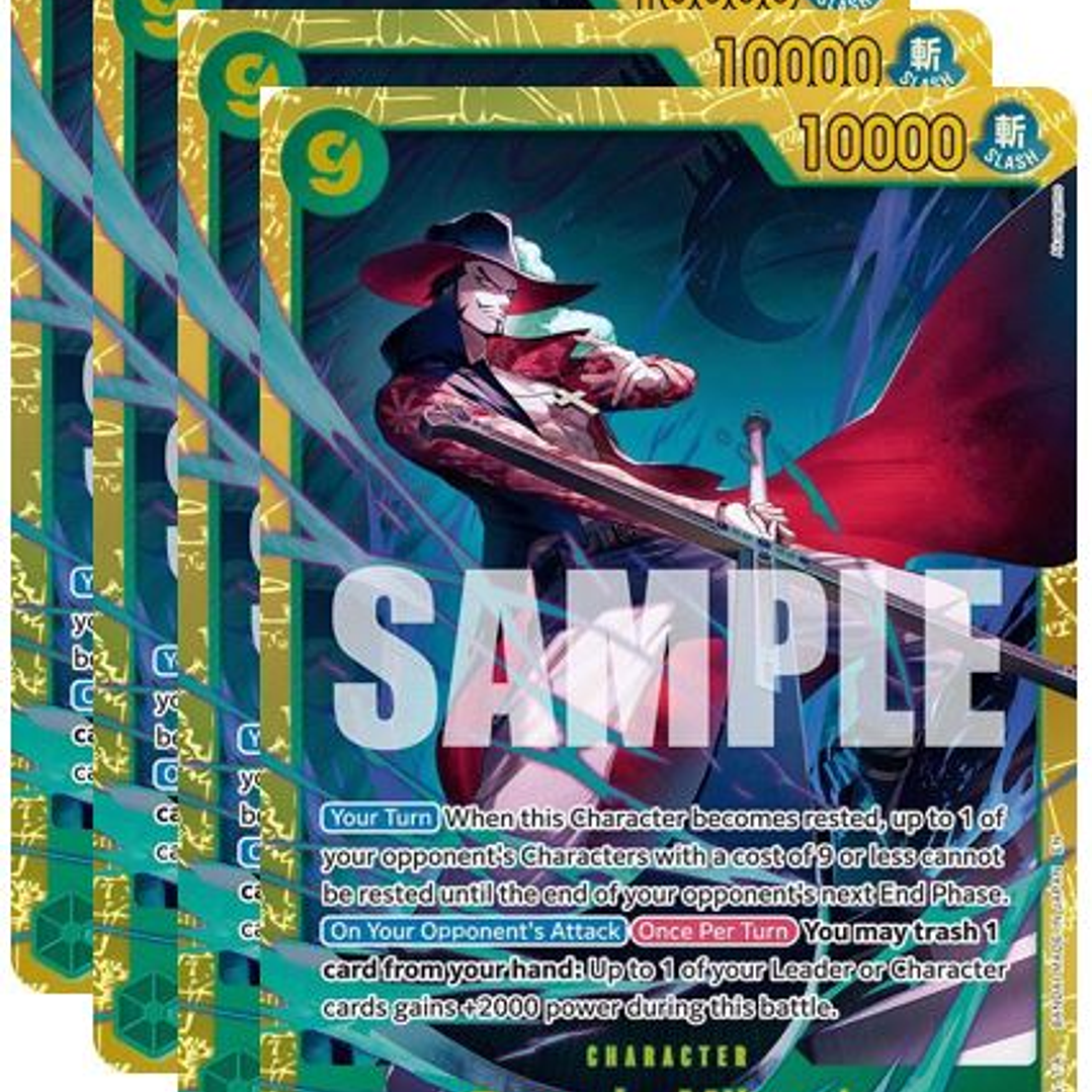 PREVENTA 014119 OP14-119 Dracule Mihawk PLAY SET (20-27 Febrero) Solo Transferencia 1