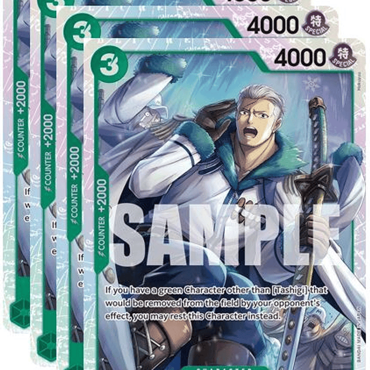 010032 OP10-032 Tashigi (Reprint) PLAY SET (02/02 - 08/02) 1