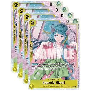 006106 OP06-106 Kouzuki Hiyori PLAY SET (02/02 - 08/02)