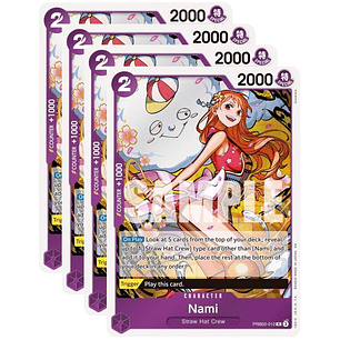 0125012 PRB02-012 Nami PLAY SET (02/02 - 08/02)