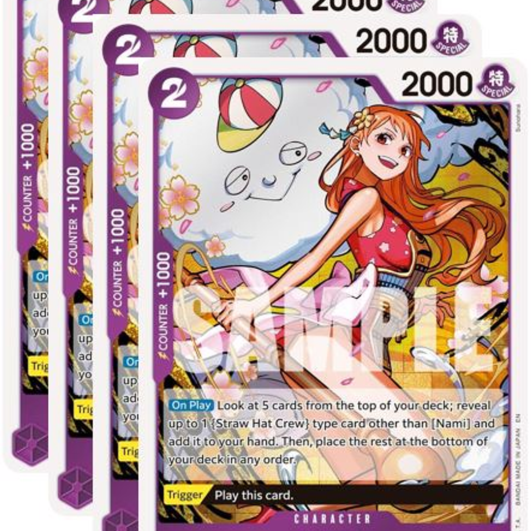 0125012 PRB02-012 Nami PLAY SET (02/02 - 08/02) 1