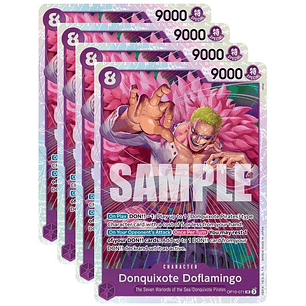 010071 OP10-071 Donquixote Doflamingo PLAY SET (02/02 - 08/02)