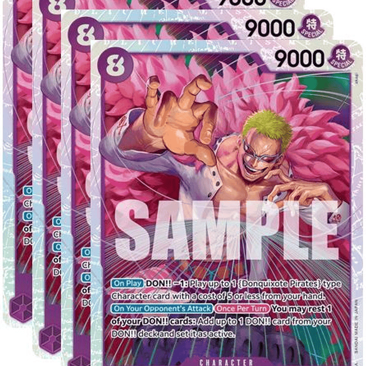 010071 OP10-071 Donquixote Doflamingo PLAY SET (02/02 - 08/02) 1
