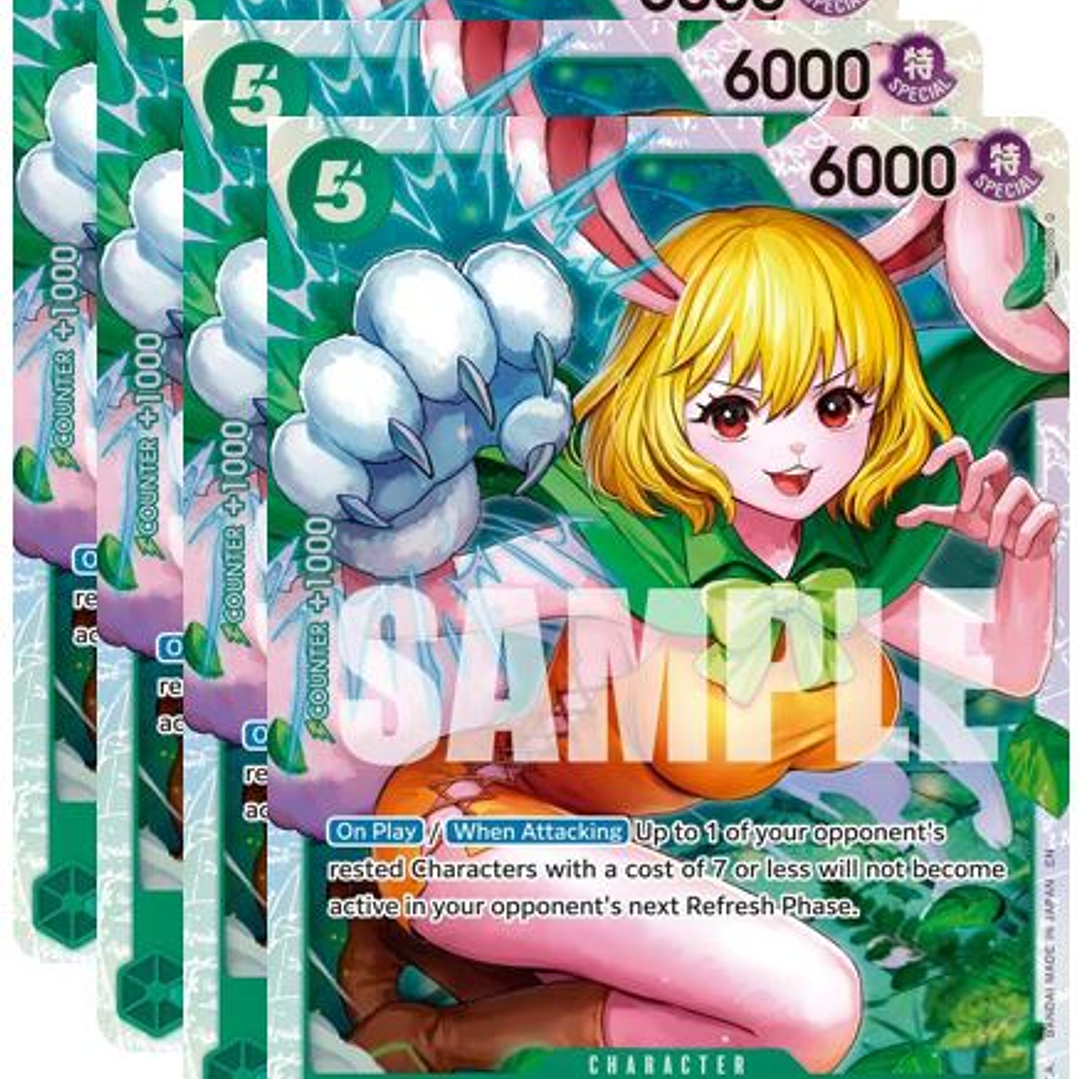 008023 OP08-023 Carrot (Reprint) PLAY SET (02/02 - 08/02) 1