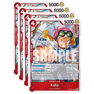 0125001 PRB02-001 Koby PLAY SET (02/02 - 08/02)