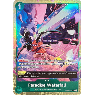 001057 OP01-057 Paradise Waterfall (Premium Card Collection -Best Selection Vol. 1-) (02/02 -08/02)