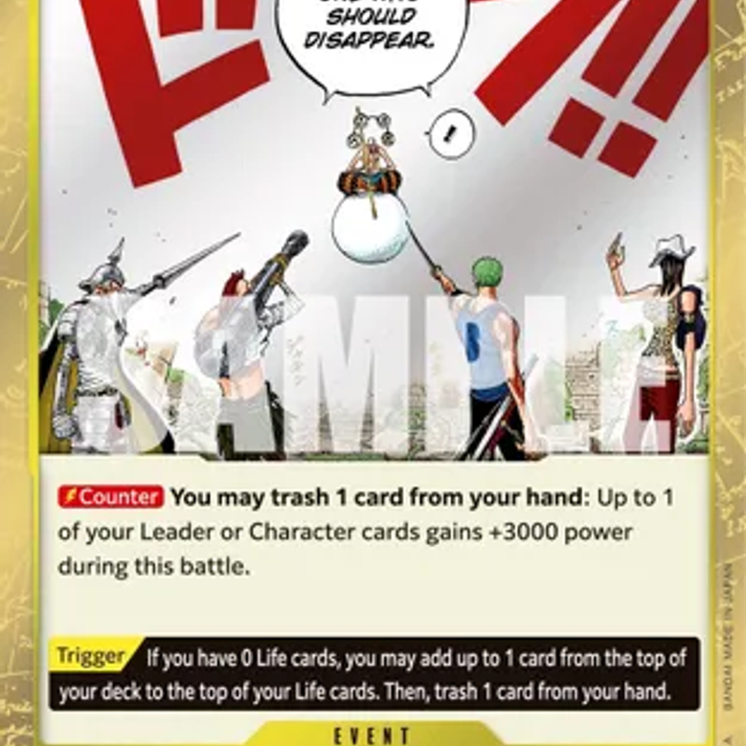 006115 OP06-115 You're the One Who Should Disappear (Reprint) (02/02 - 08/02) 1