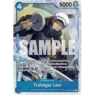 1017002 ST17-002 Trafalgar Law (Reprint) (02/02 - 08/02)