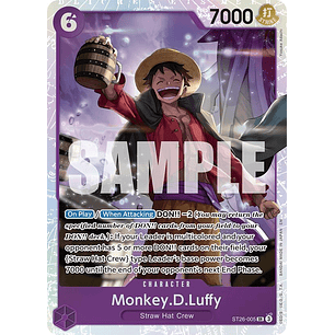 1026005 ST26-005 Monkey.D.Luffy (02/02 - 08/02)