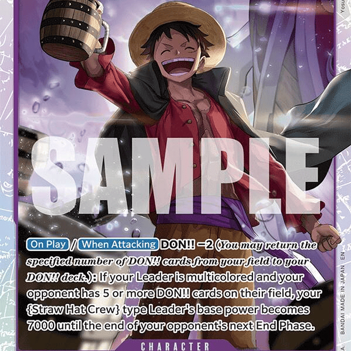 1026005 ST26-005 Monkey.D.Luffy (02/02 - 08/02) 1