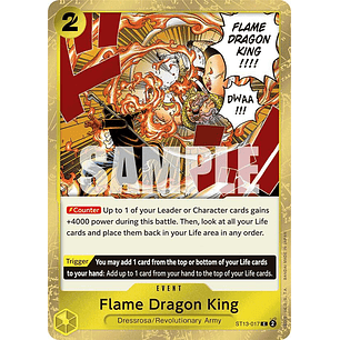 1013017 ST13-017 Flame Dragon King