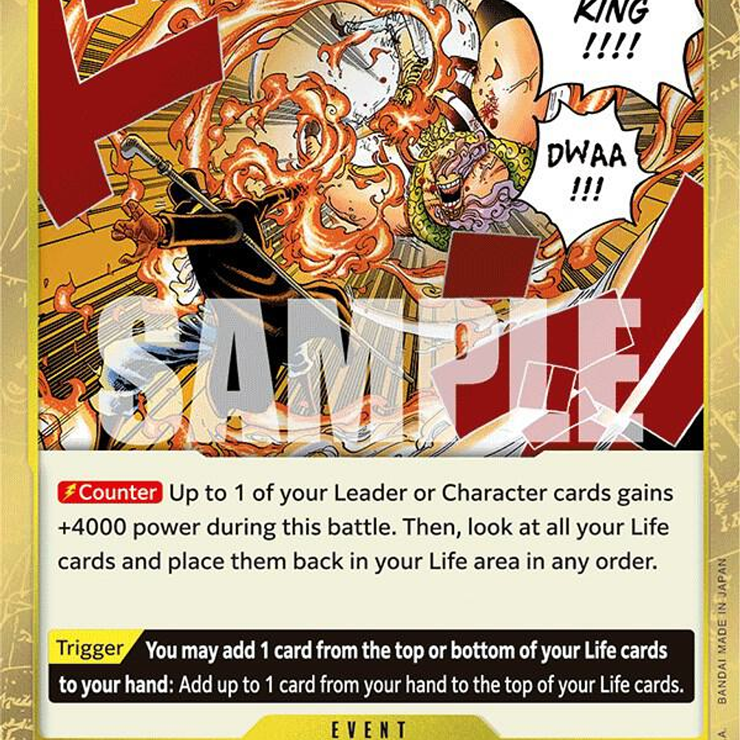 1013017 ST13-017 Flame Dragon King 1