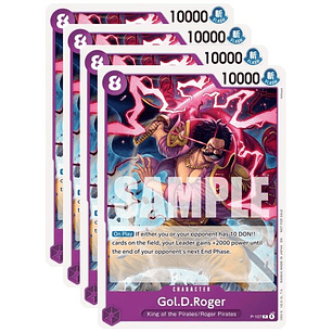 PREVENTA 000107 P-107 Gol.D.Roger PLAY SET (11-18 Febrero)