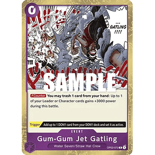 003072 OP03-072 Gum-Gum Jet Gatling (Reprint)