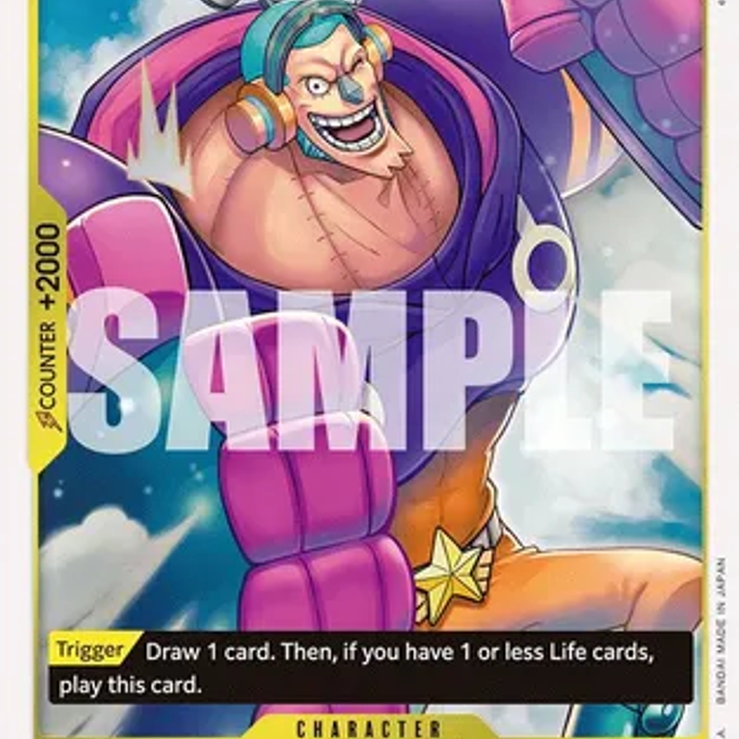 007107 OP07-107 Franky (Reprint) 1