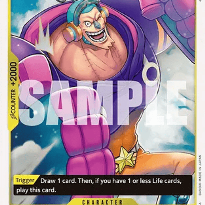 007107 OP07-107 Franky (Reprint) 1