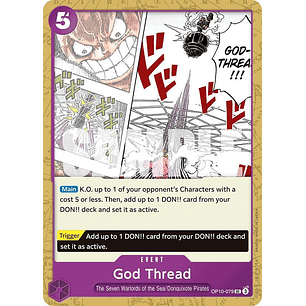 010079 OP10-079 God Thread (Pirate Foil)