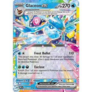 Glaceon ex - 026/131 - Ultra Rare (02/02 - 08/02)