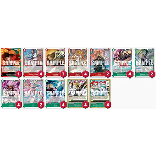 BASE LUFFY OP13: 37 CARTAS + LIDER (02/03 - 08/03)