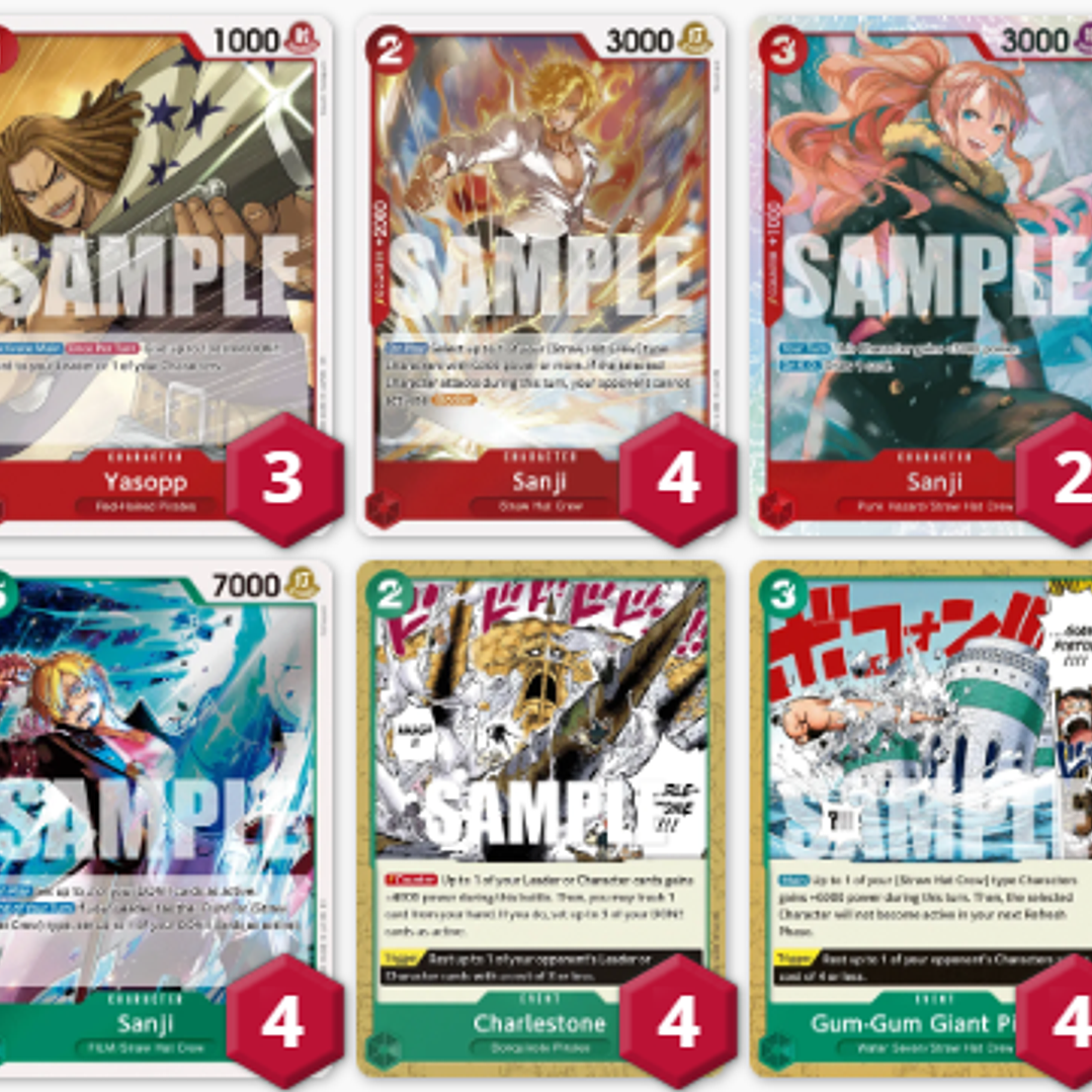 BASE LUFFY OP13: 37 CARTAS + LIDER (02/03 - 08/03) 1