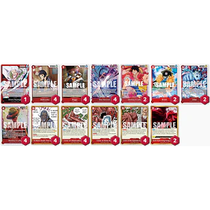 BASE RAYLEIGH OP08: 40 CARTAS + LIDER (02/03 - 08/03)