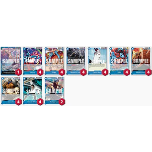 BASE DOFLAMINGO OP01: 34 CARTAS + LIDER (02/03 - 08/03)