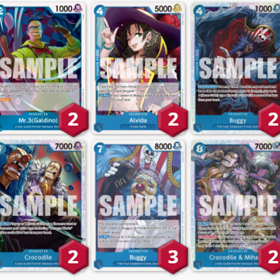 BASE BUGGY OP09: 39 CARTAS + LIDER (02/03 - 08/03) 1